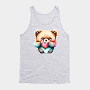 Love TeddyBear Tank Top